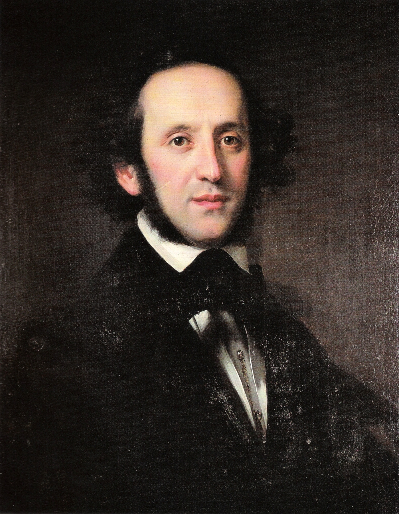 Felix Mendelssohn ritratto da Eduard Magnus nel 1833