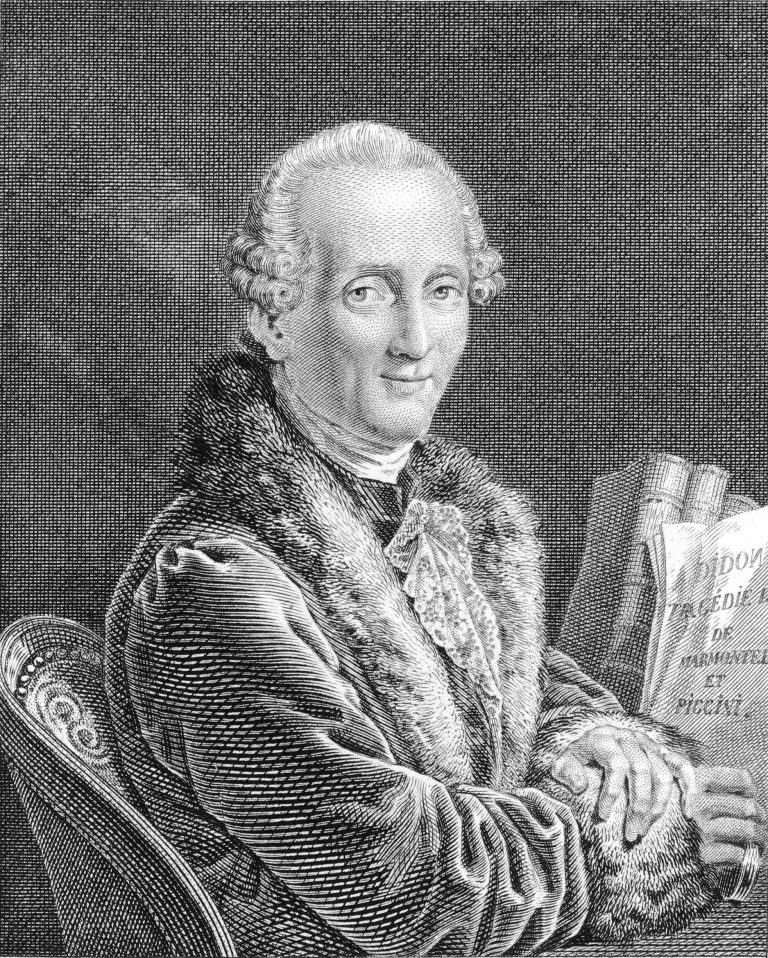 Niccolò Piccinni in un ritratto d’epoca