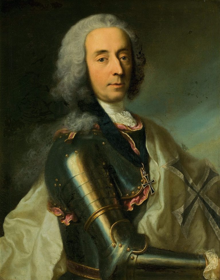 Unico Wilhelm van Wassenaer ritratto da Georges Desmarees