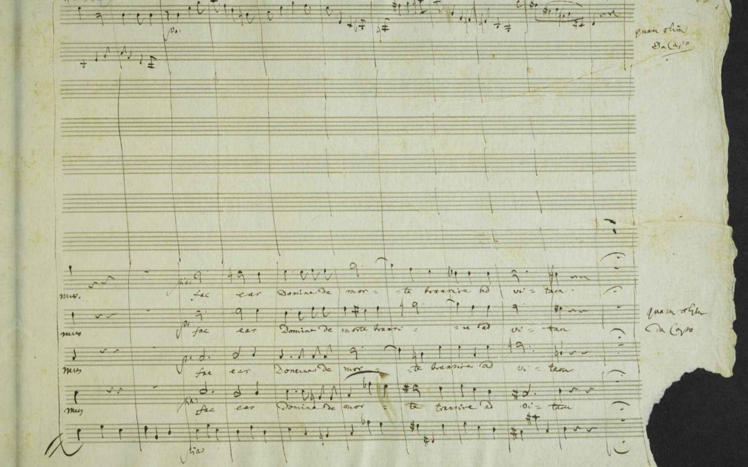 A Bruxelles, nel 1958, qualcuno tagliò quattro parole dal Requiem