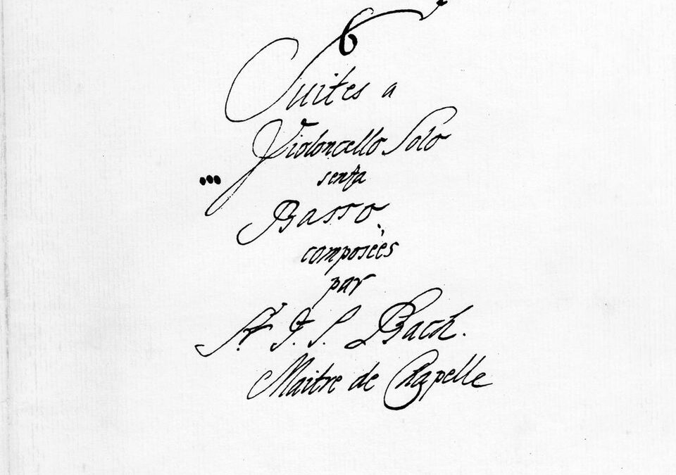 Las Suites de Bach que Casals encontró de segunda mano en Barcelona llevaban sesenta años impresas